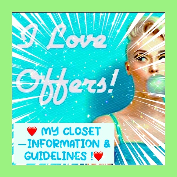 Other - WELCOME TO MY POSHCLOSET 😘 I’m SO happy you popped by 😁 Here’s info on me 😉